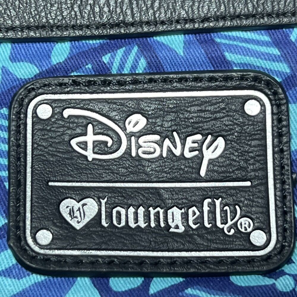 Loungefly Disney Lilo & Stitch/ Scrump Face 2 Sided Face Tote Bag large purse - Picture 3 of 9